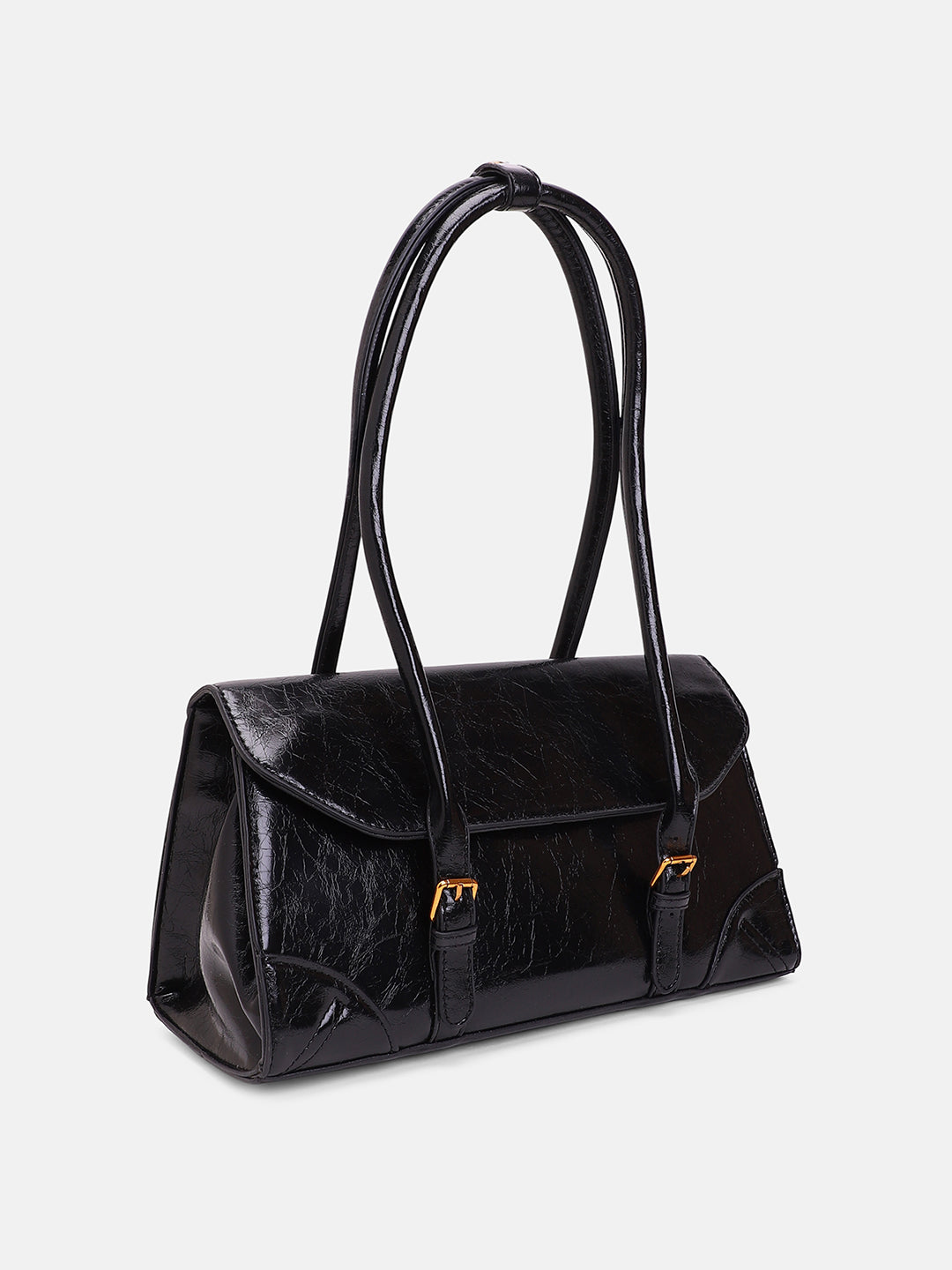 The Coreline Satchel Bag - Onyx Black