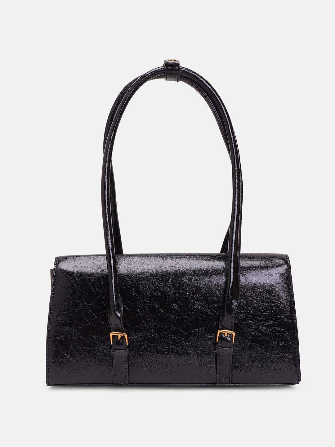 The Coreline Satchel Bag - Onyx Black