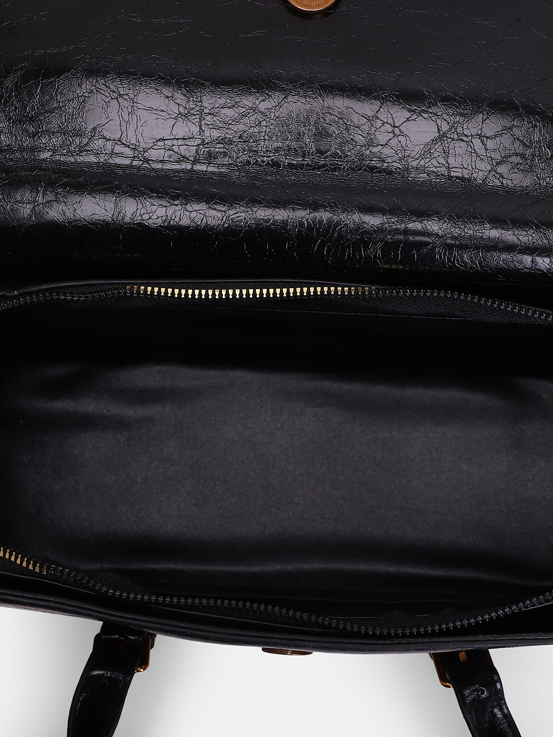 The Coreline Satchel Bag - Onyx Black