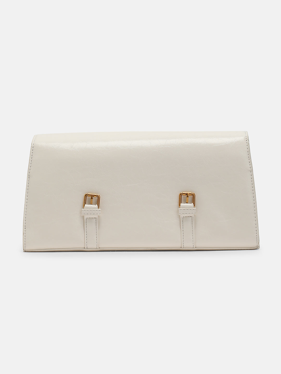 The Coreline Satchel Bag - Ecru White