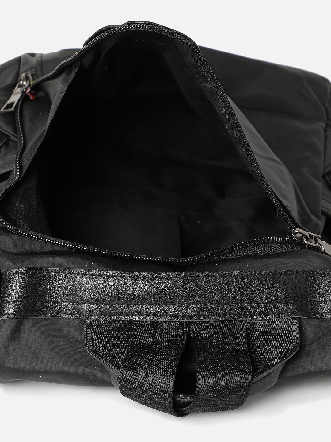SOLID BLACK BACKPACK