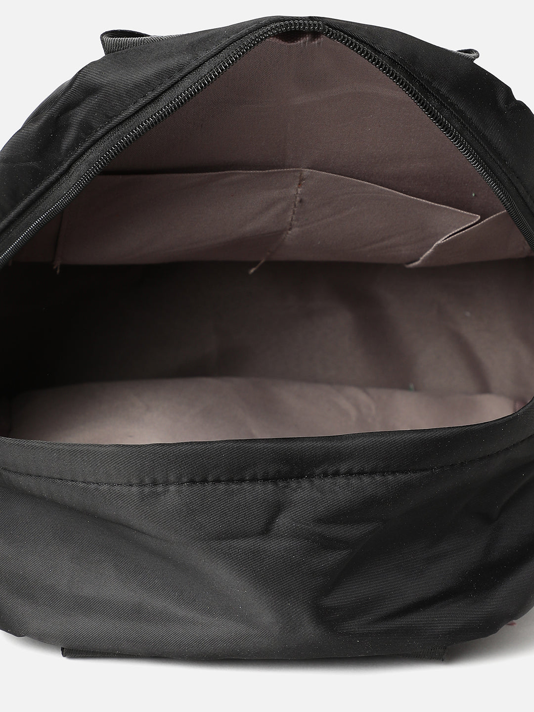 SOLID BLACK BACKPACK