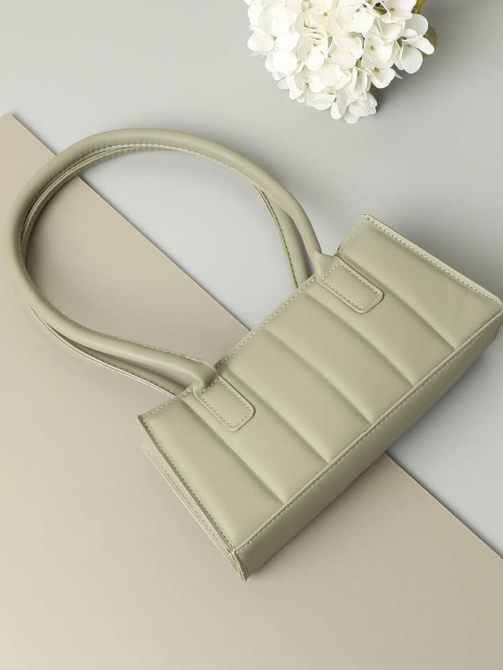 Deline Green Handbag