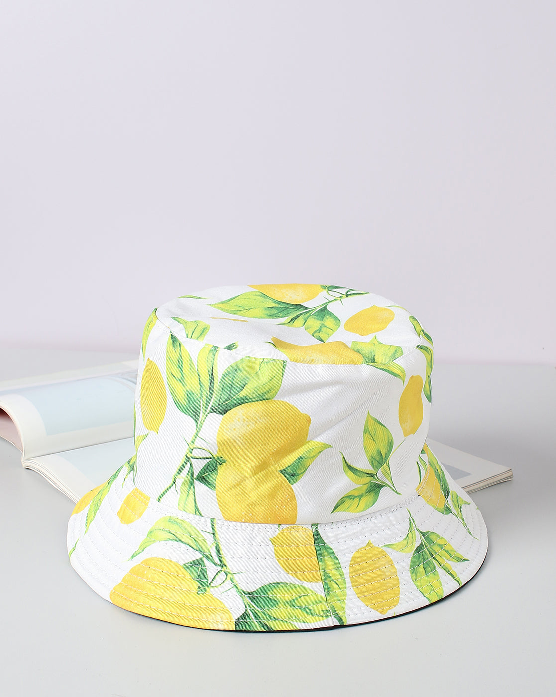 Structured Slinkg Bag With Bucket Hat & Sunglass