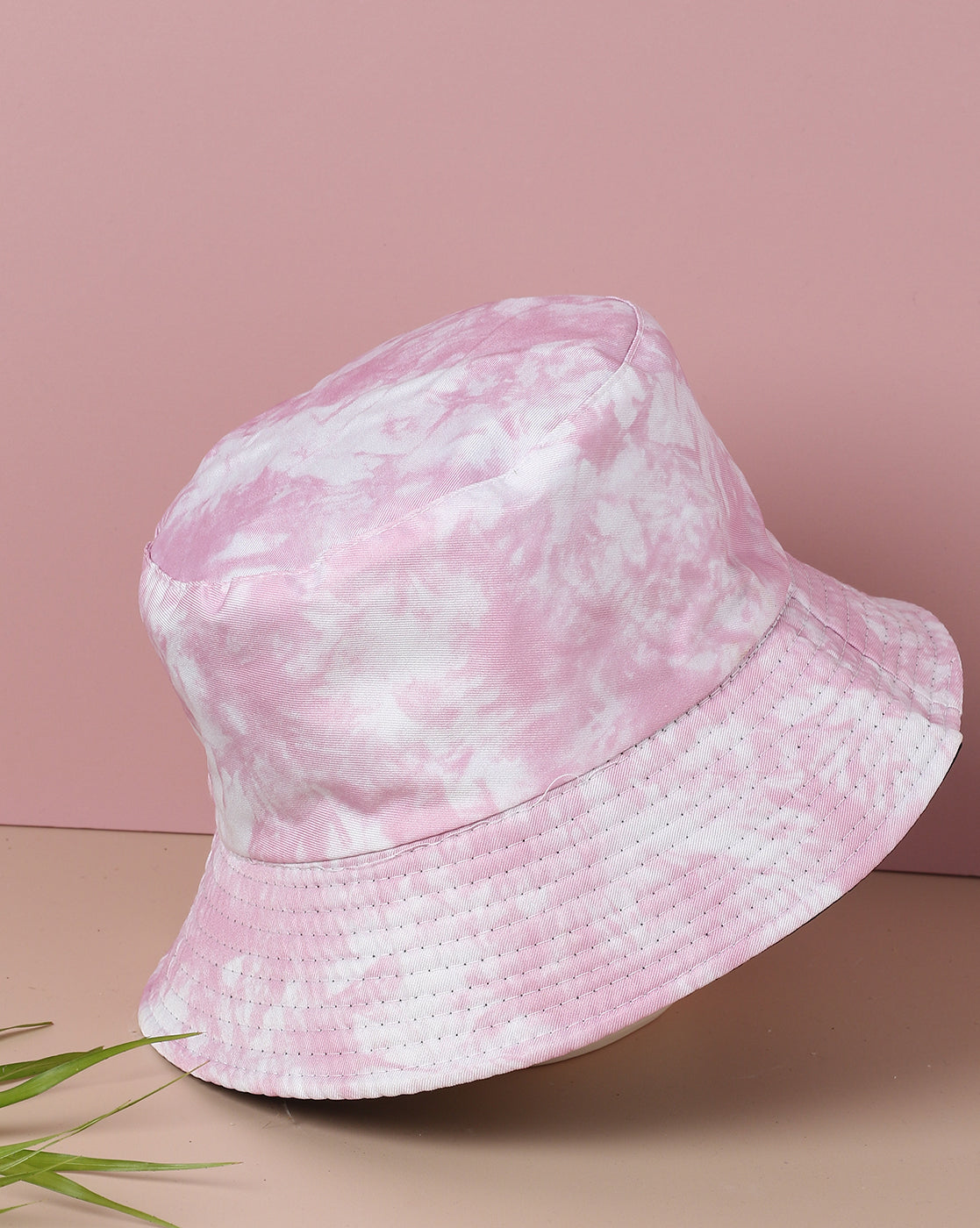 Pink Tie-Dye Bucket Hat