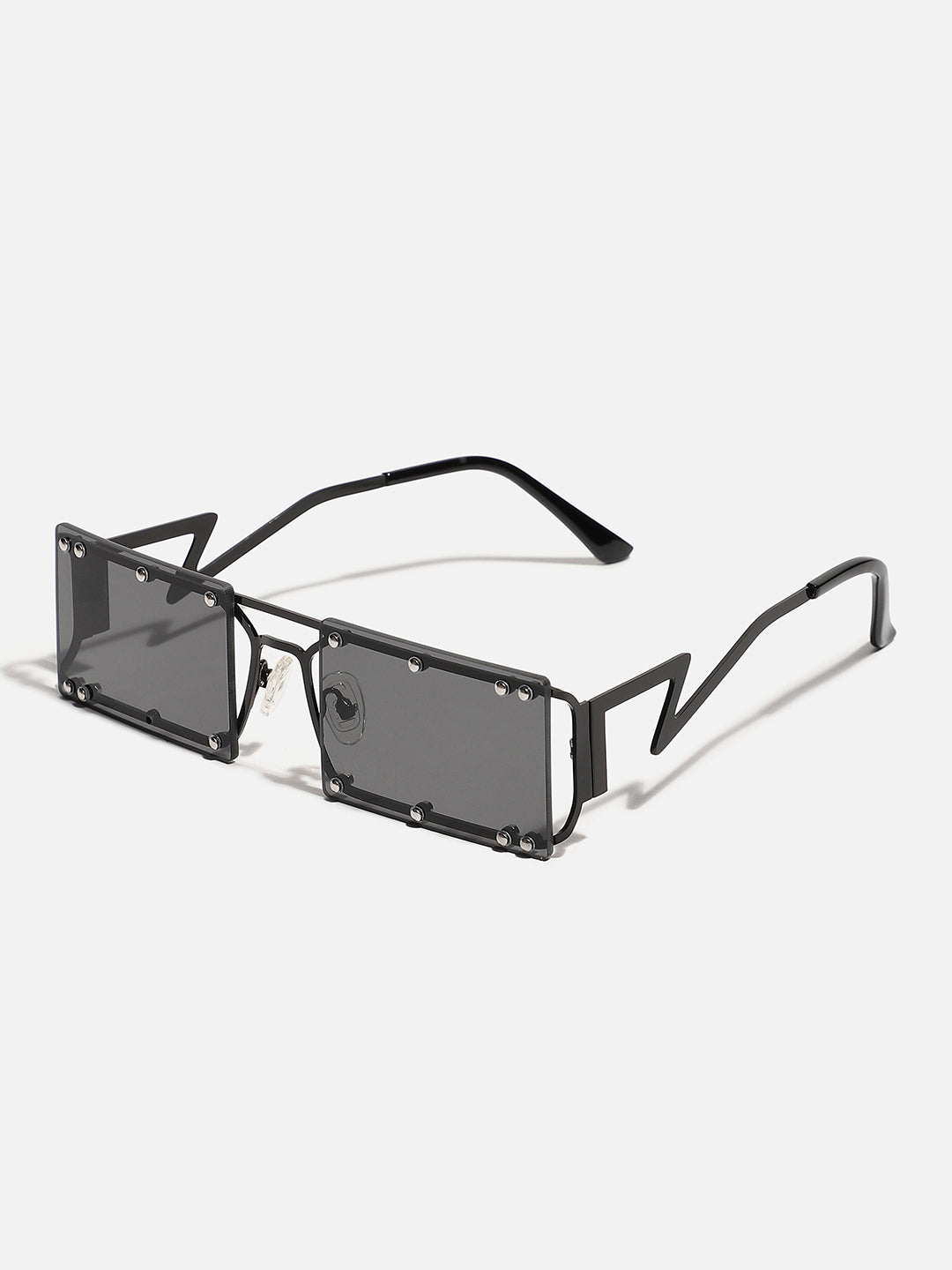 Black Rectangular Sunglass