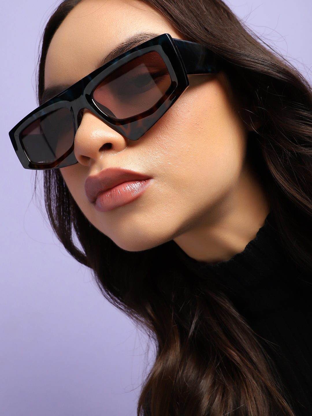 Blue Oversized Sunglass For & Girls