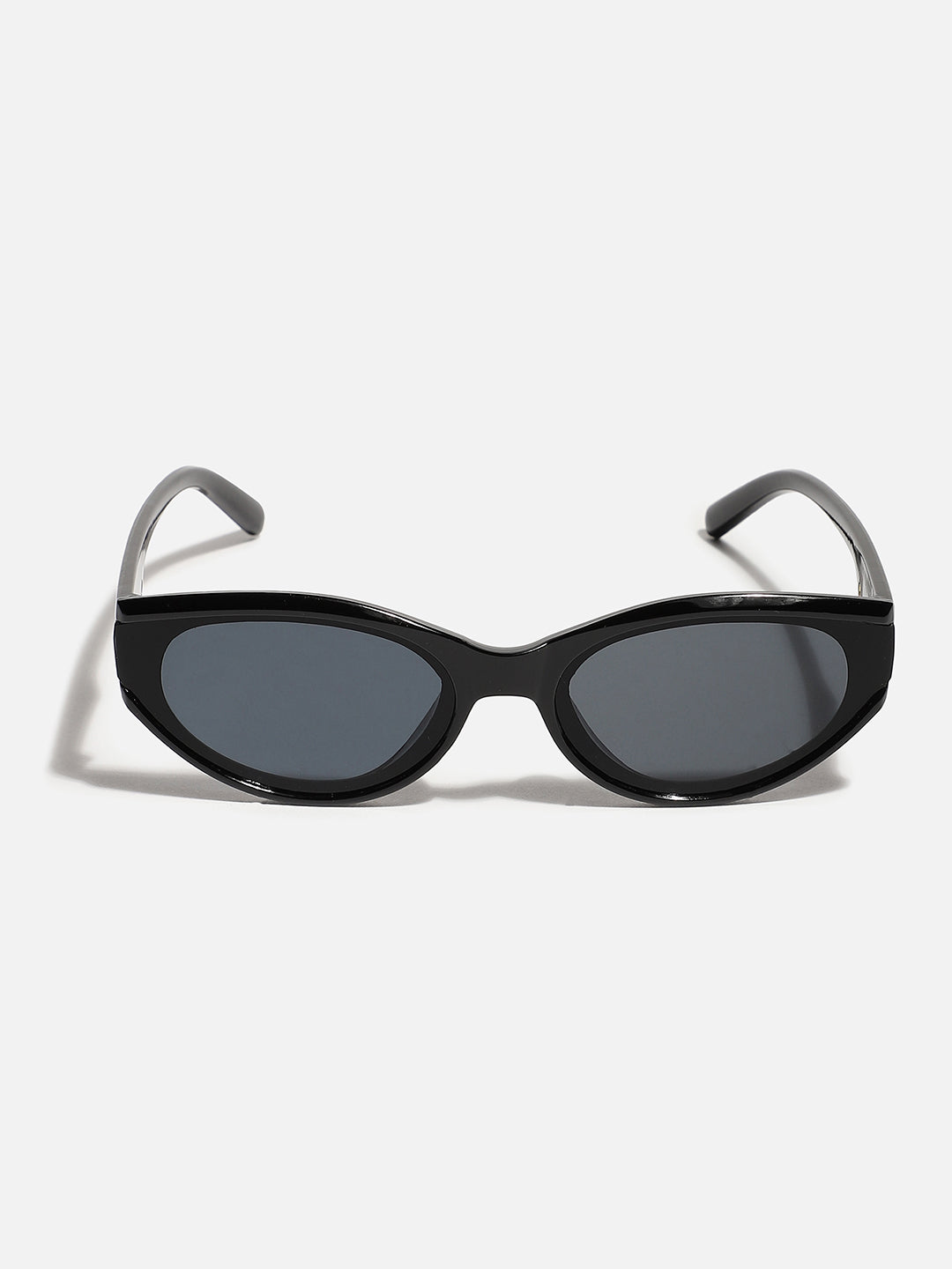 Black Frame Retro Sunglasses