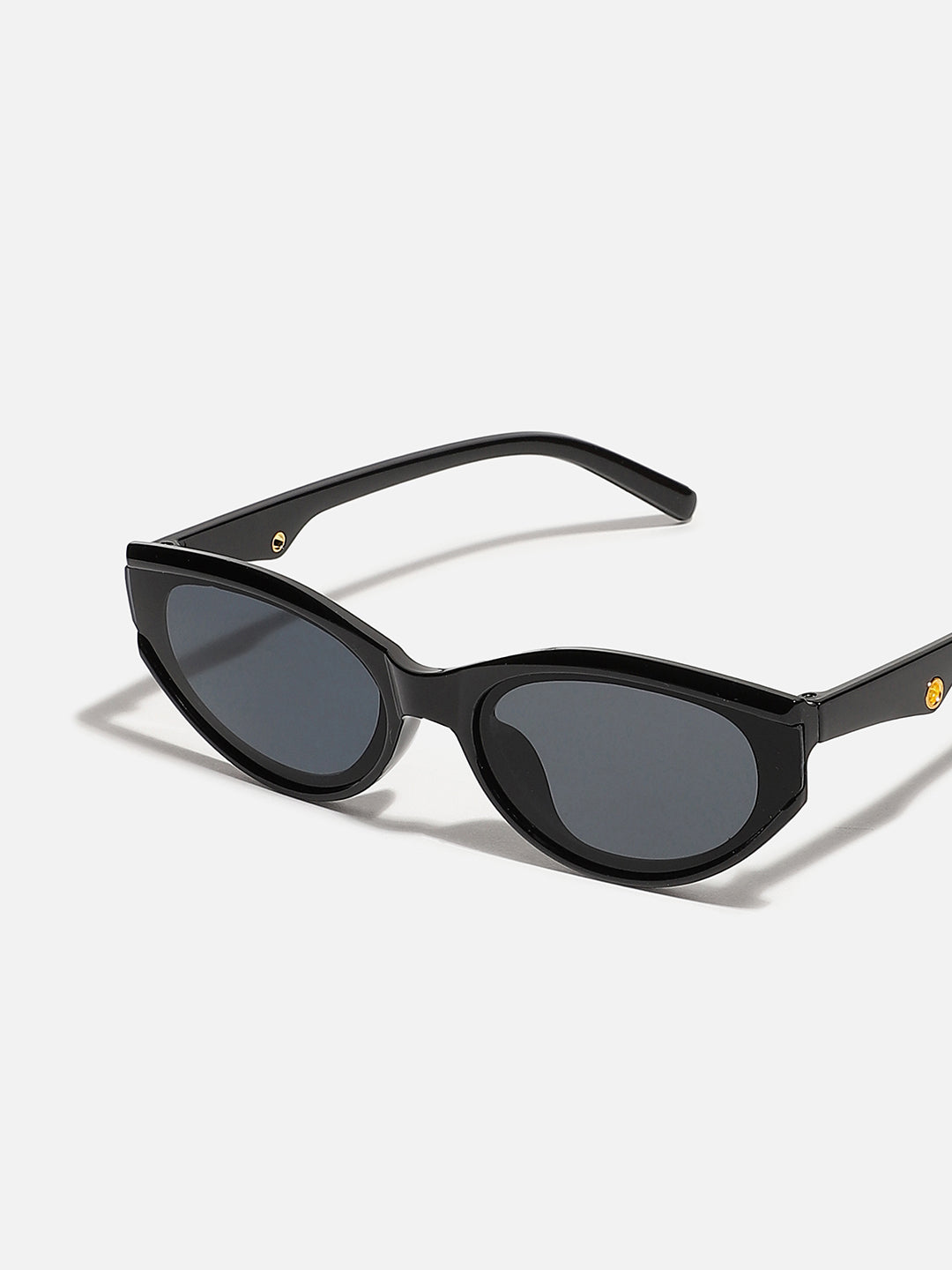 HAUTE SAUCE BLACK FRAME RETRO SUNGLASSES