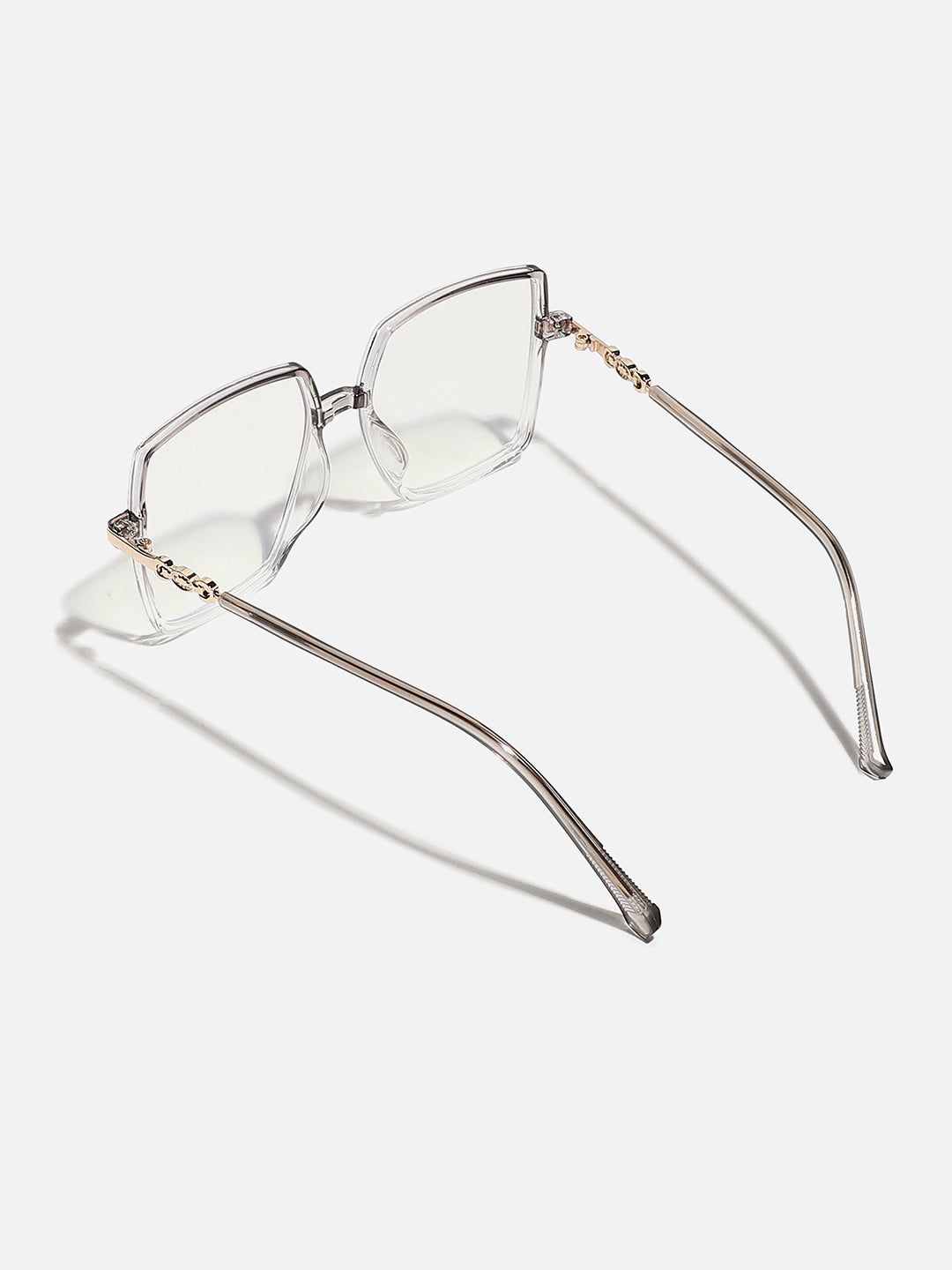 Clear Rectangular Sunglass