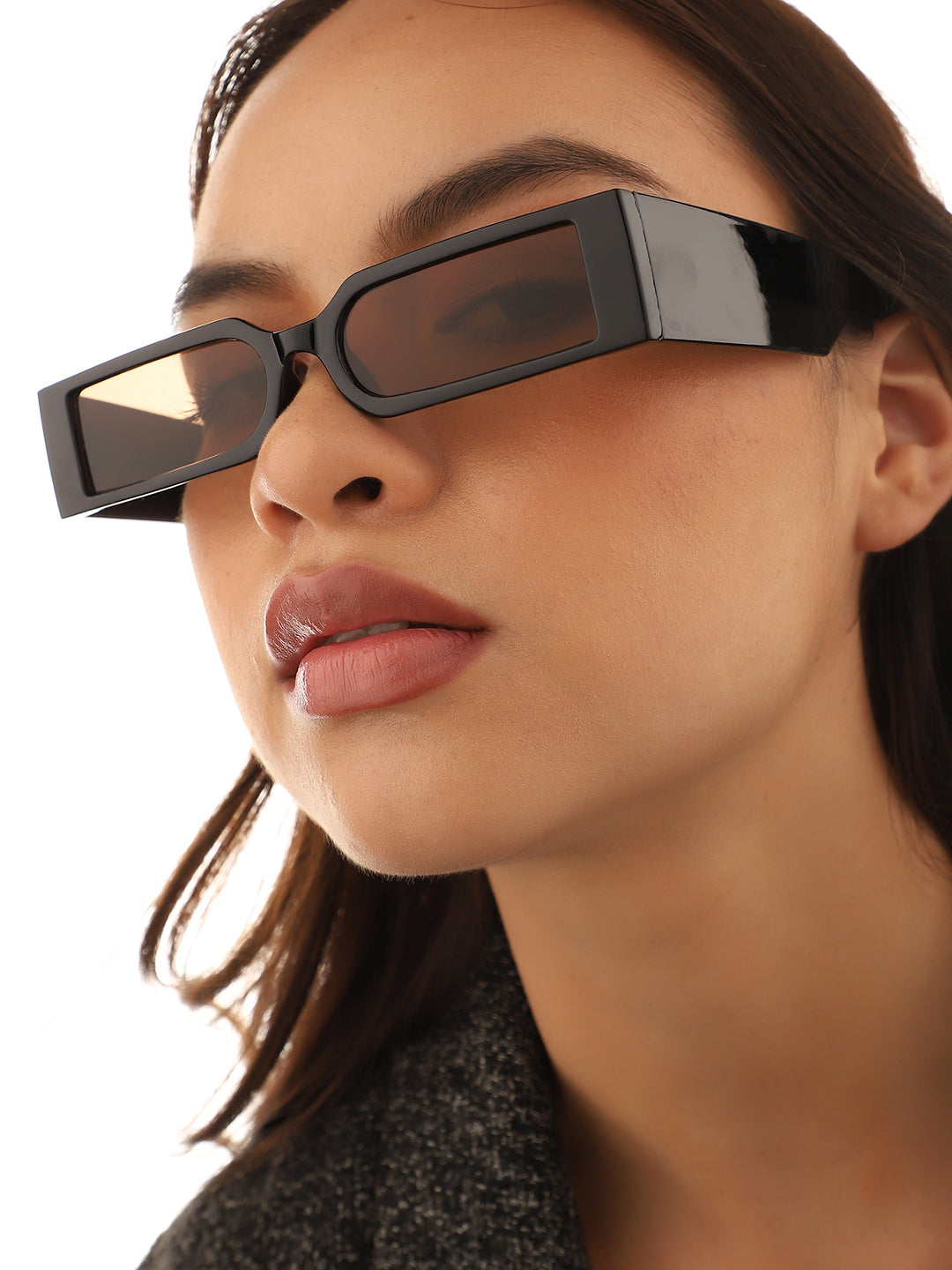 Black Rectangular Sunglasses