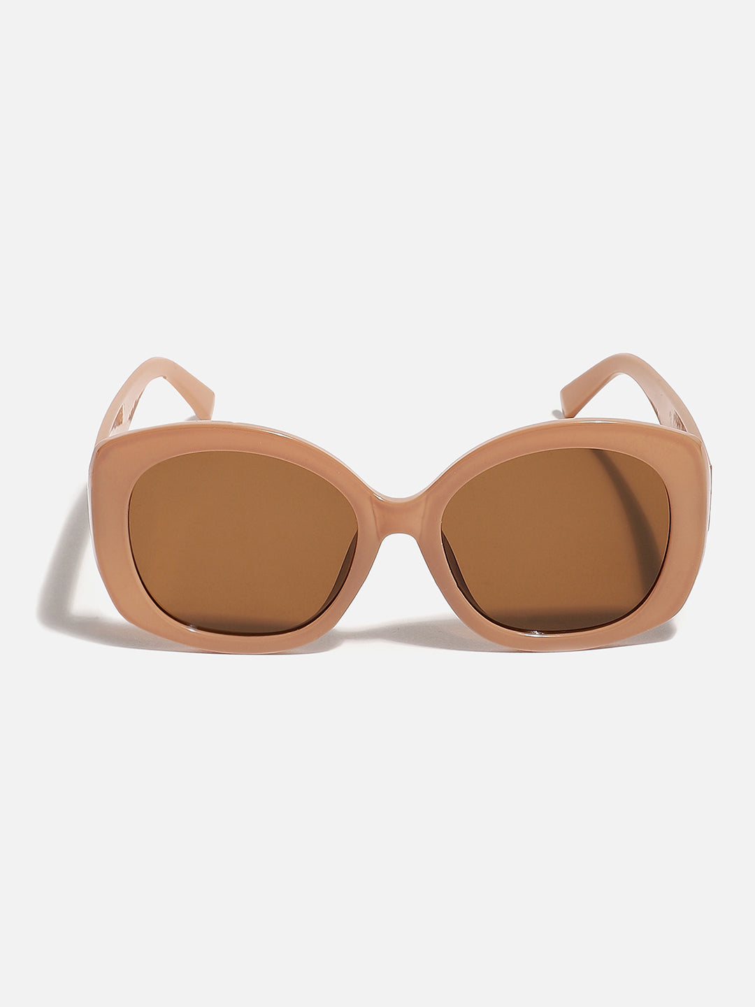 Nude Frame Retro Sunglasses