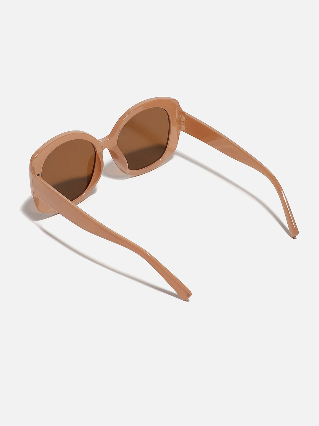Nude Frame Retro Sunglasses