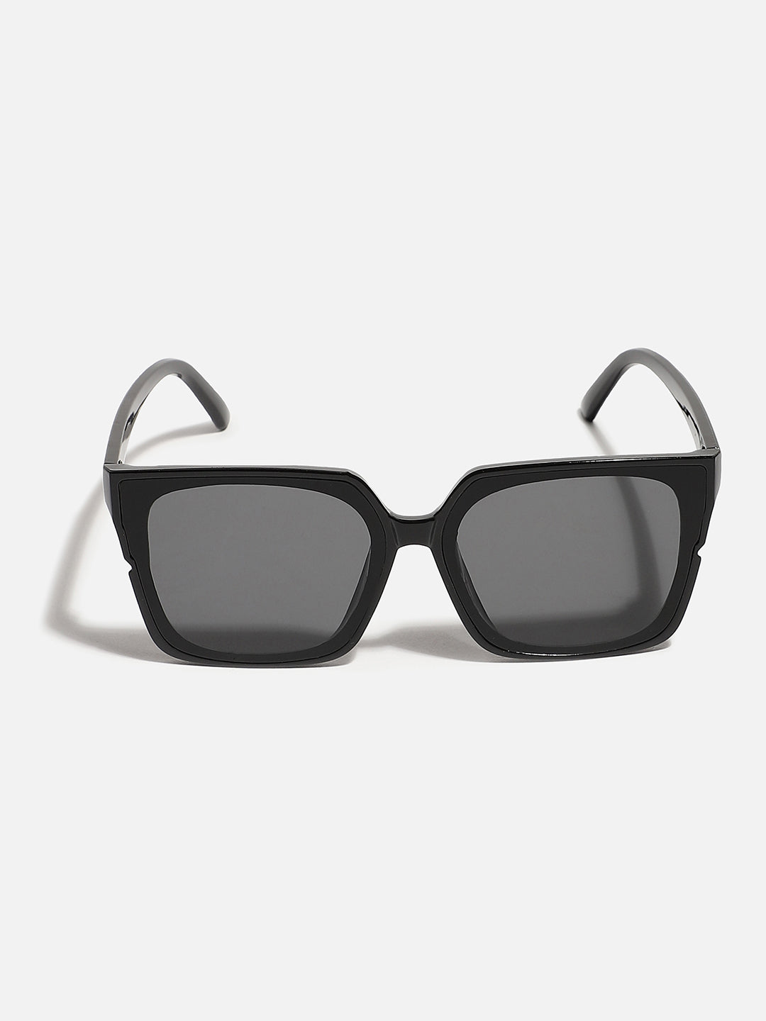 Tinted Lens Black Frame Oversized Sunglass