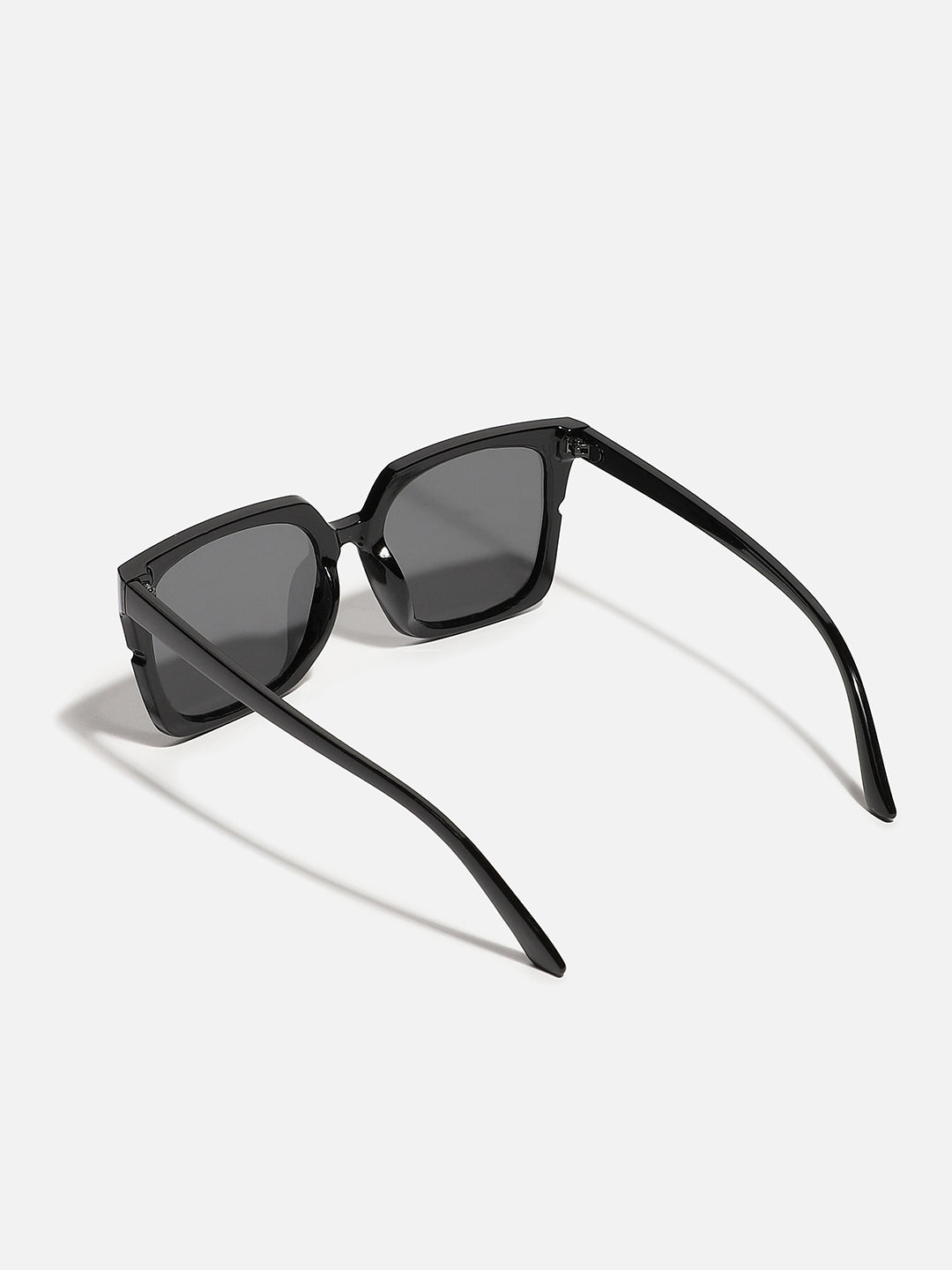 Tinted Lens Black Frame Oversized Sunglass