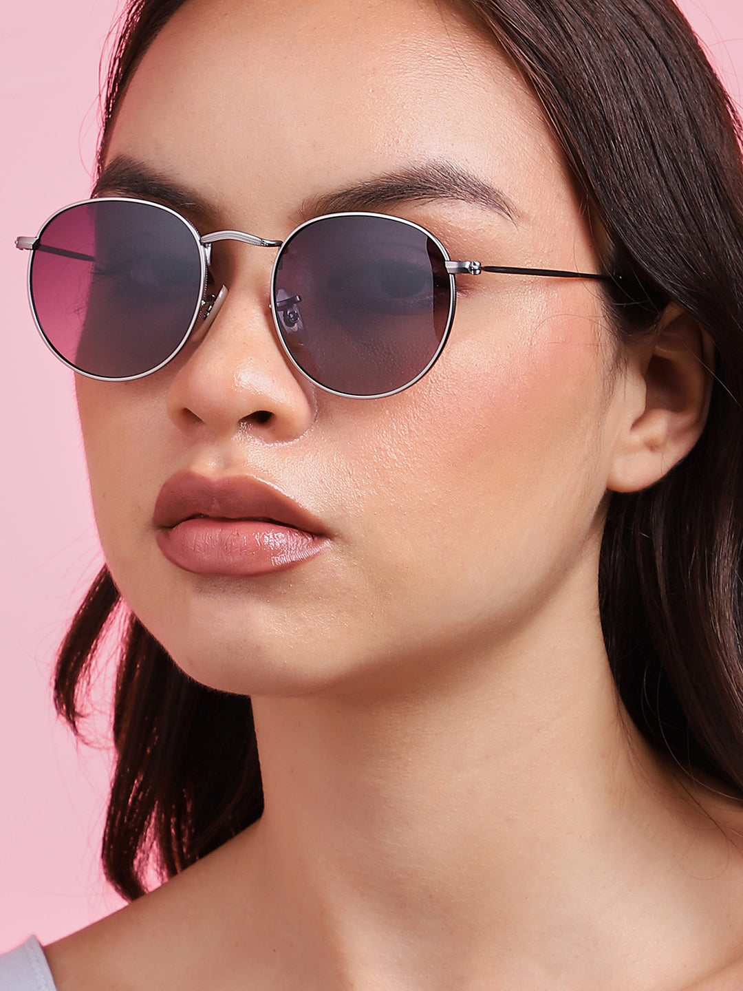Gold Oversized Sunglass