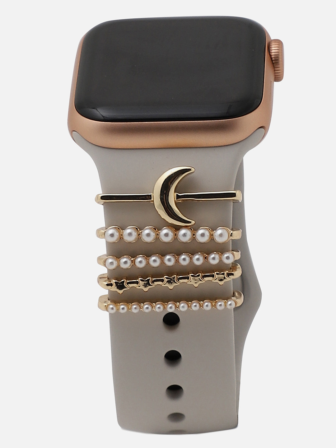 Luna Moon Embellished Glide Charm