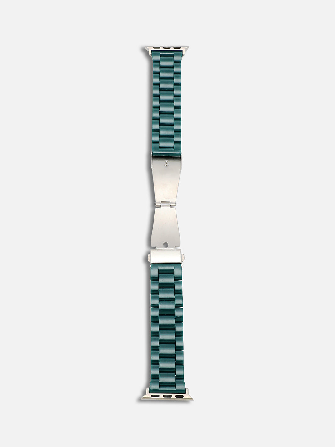 Women Emerald Green Solid Apple Watch Straps