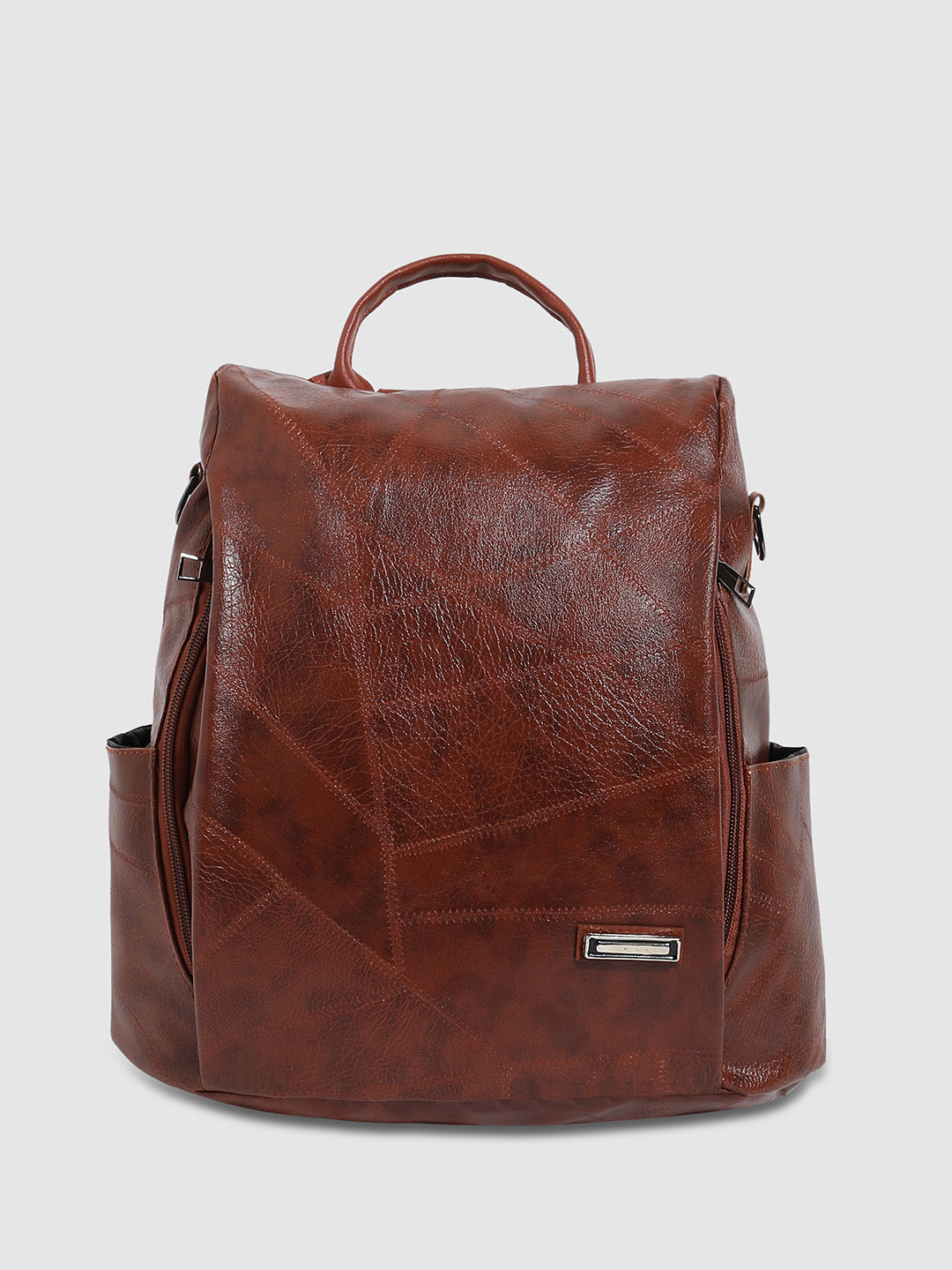 The On The Go Mini Backpack - Brown