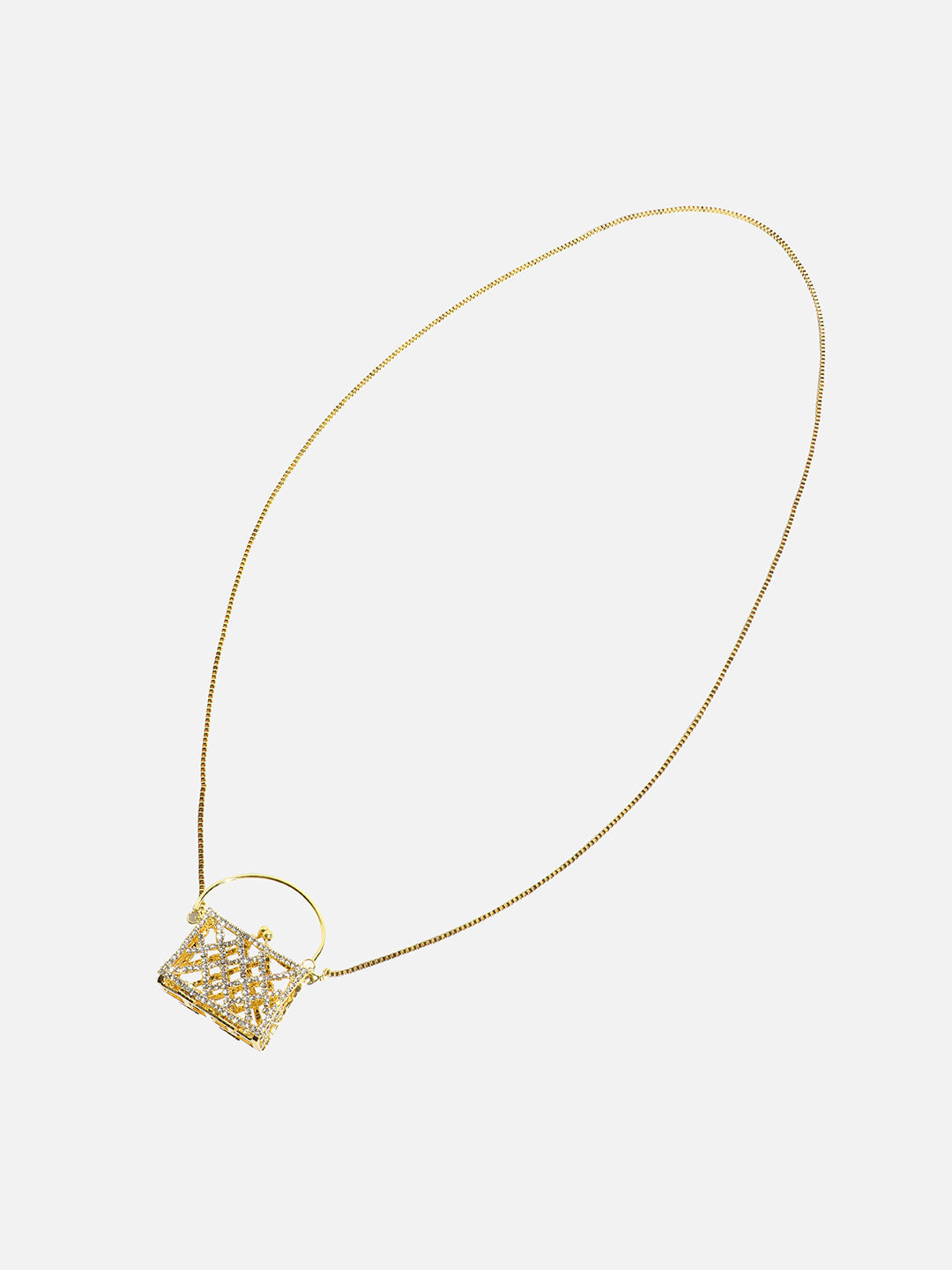 The Golden Duo: Unleashing Glamour With A Metallic Bodychain & Mini Purse