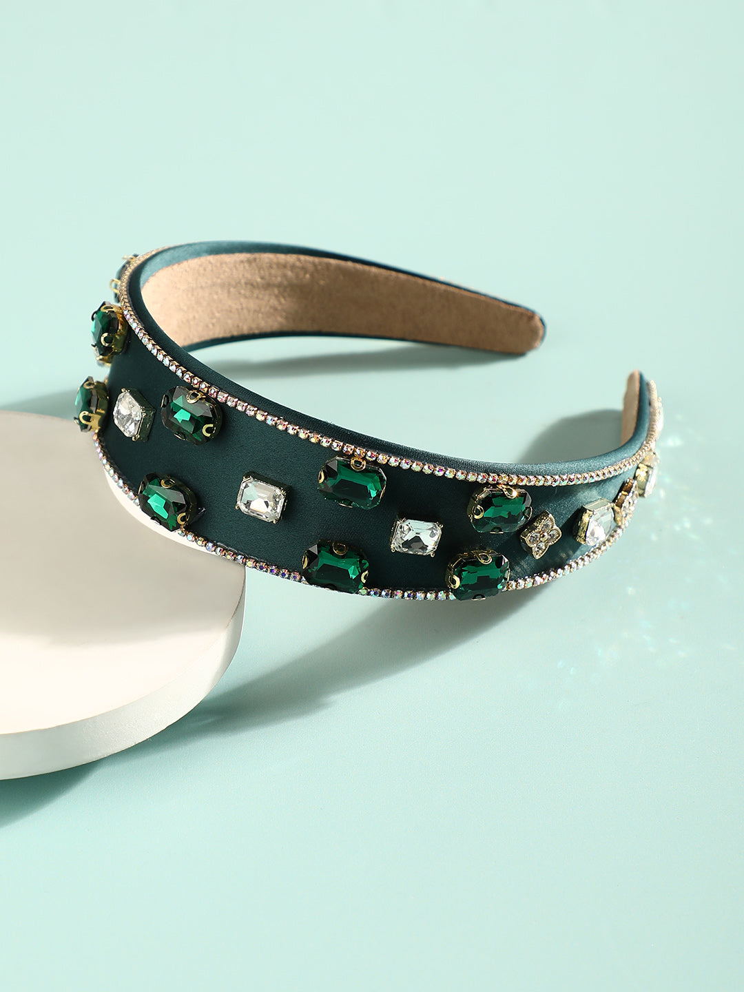 Green Color Hairband