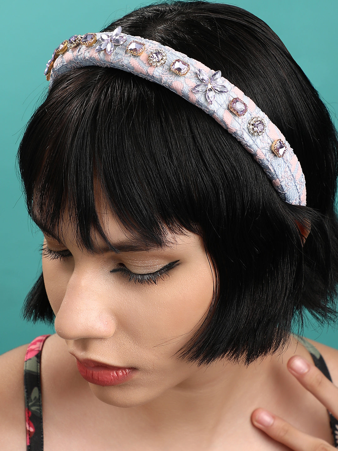 Purple Color Hairband