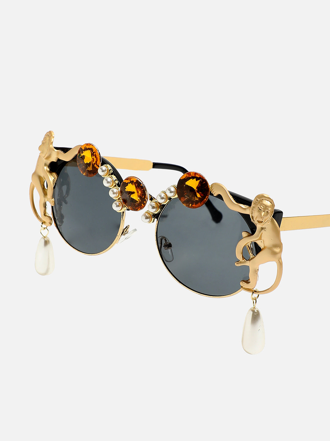 Glamour in the Sun: Embellished Sunglasses
