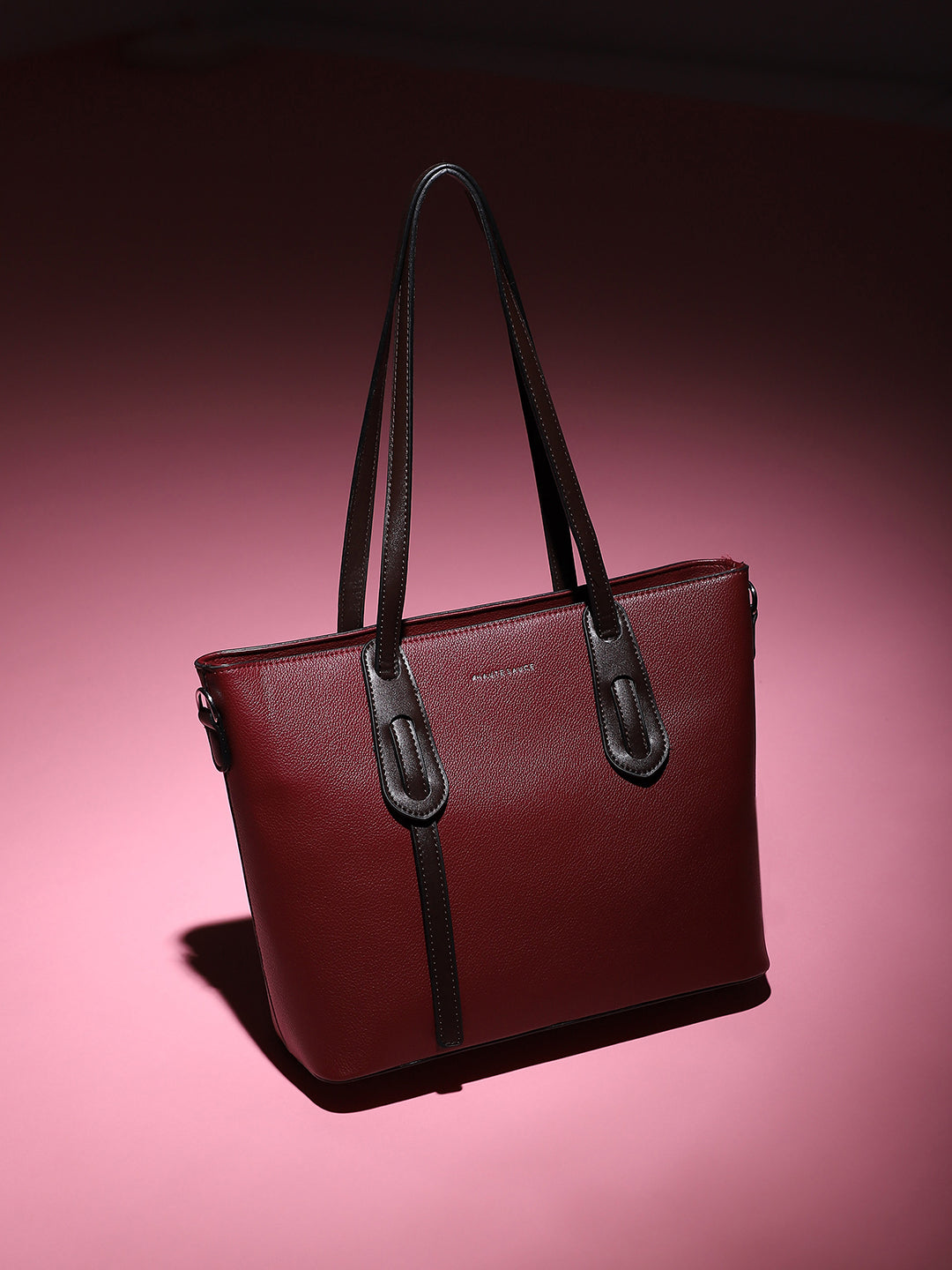 On The Go Tote Bag - Maroon