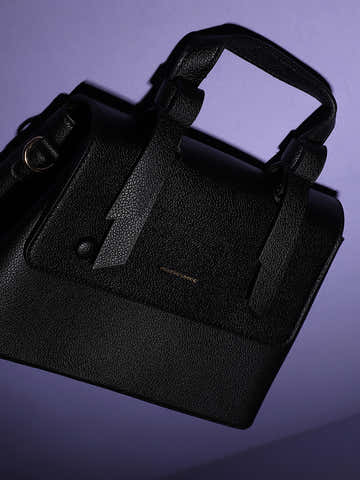 Structured Essential Handbag - Black