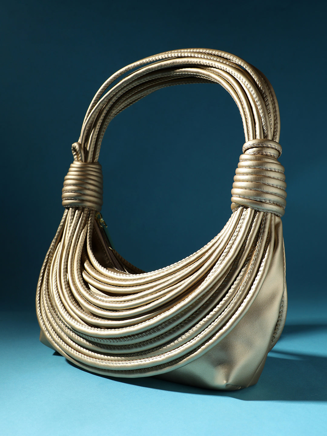 Wire Handbag - Gold