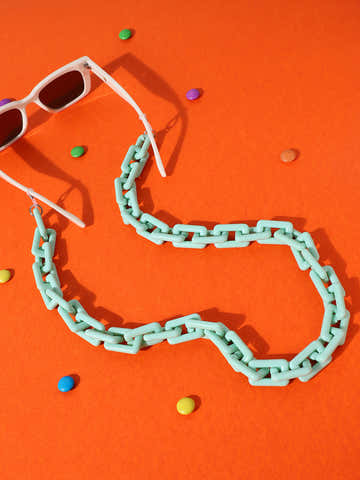 Matcha Sunglasses With Chain