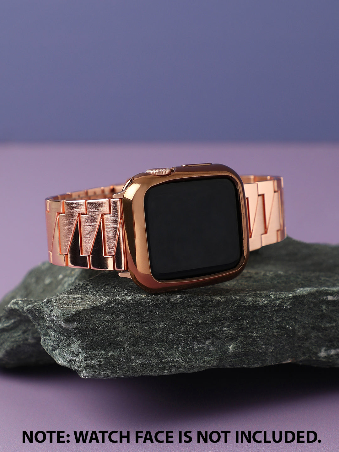 Haute Sauce Rose-Gold Plated Apple Watch Case With Strap