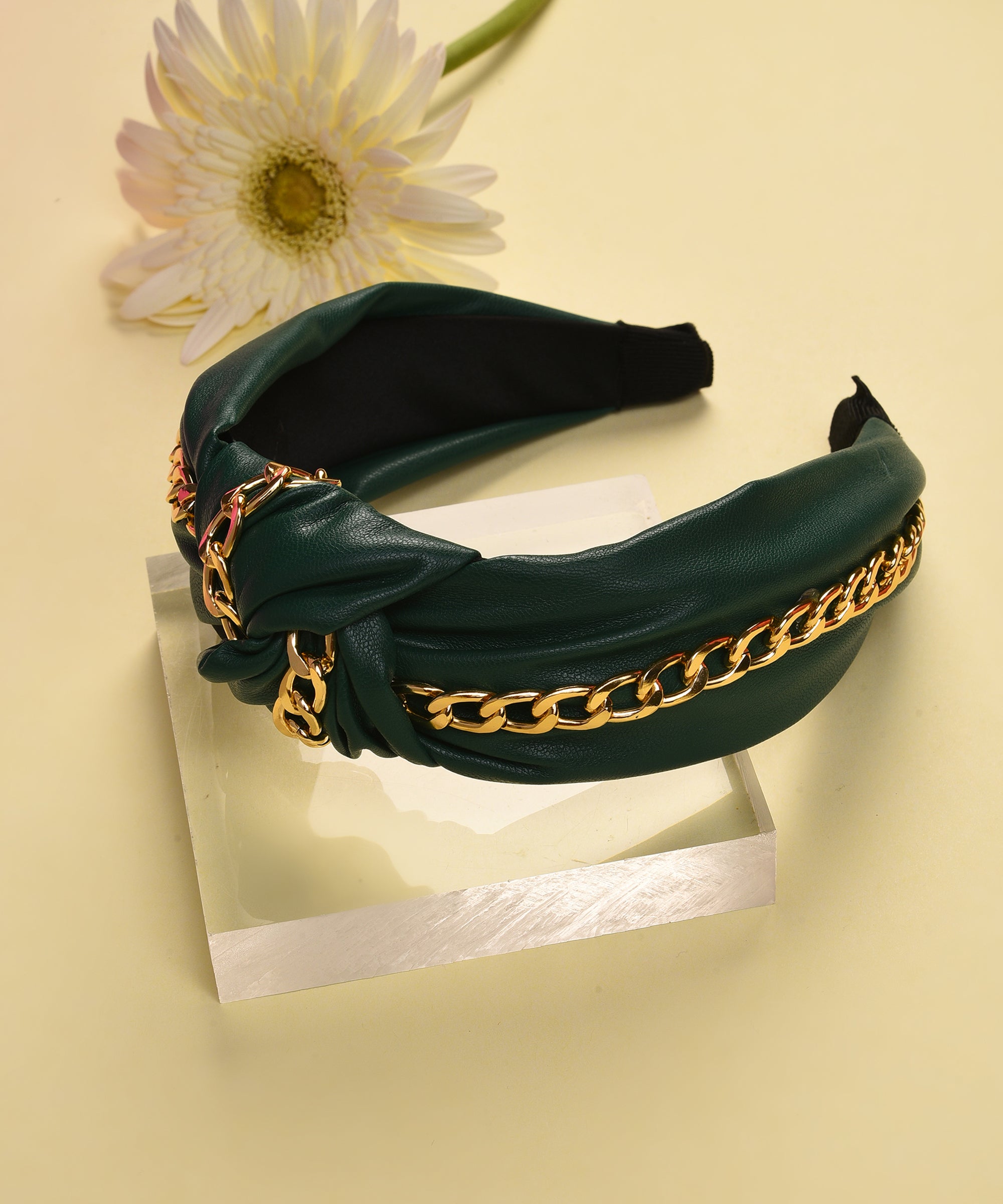 Hair Band With Chain Detail