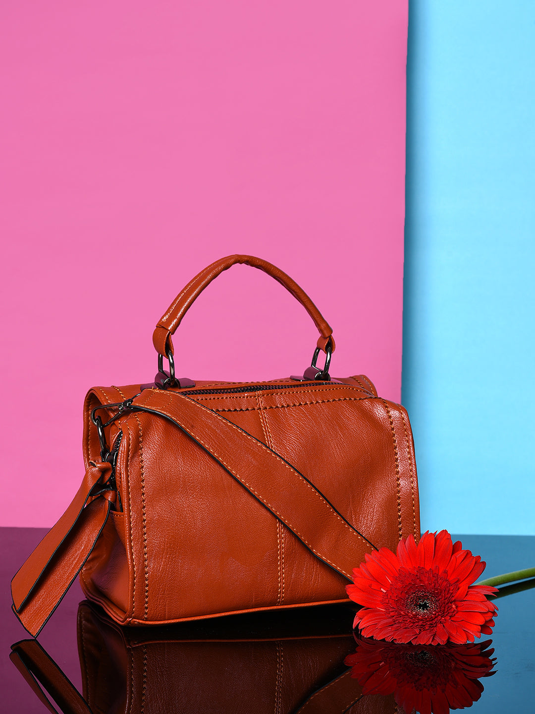 Elegance Ensemble Brown Hand Bag