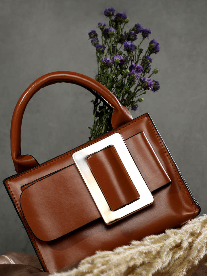 Mia Brown Cross Body Bag
