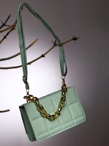 Clara Green Cross Body Bag