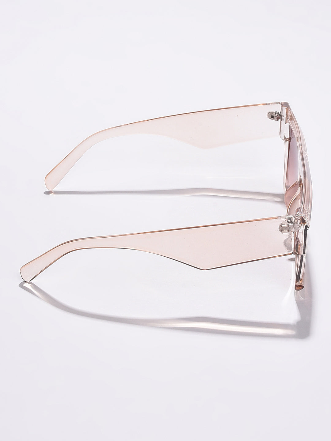 WOMEN BROWN LENS BROWN OVERSIZED SUNGLASSES