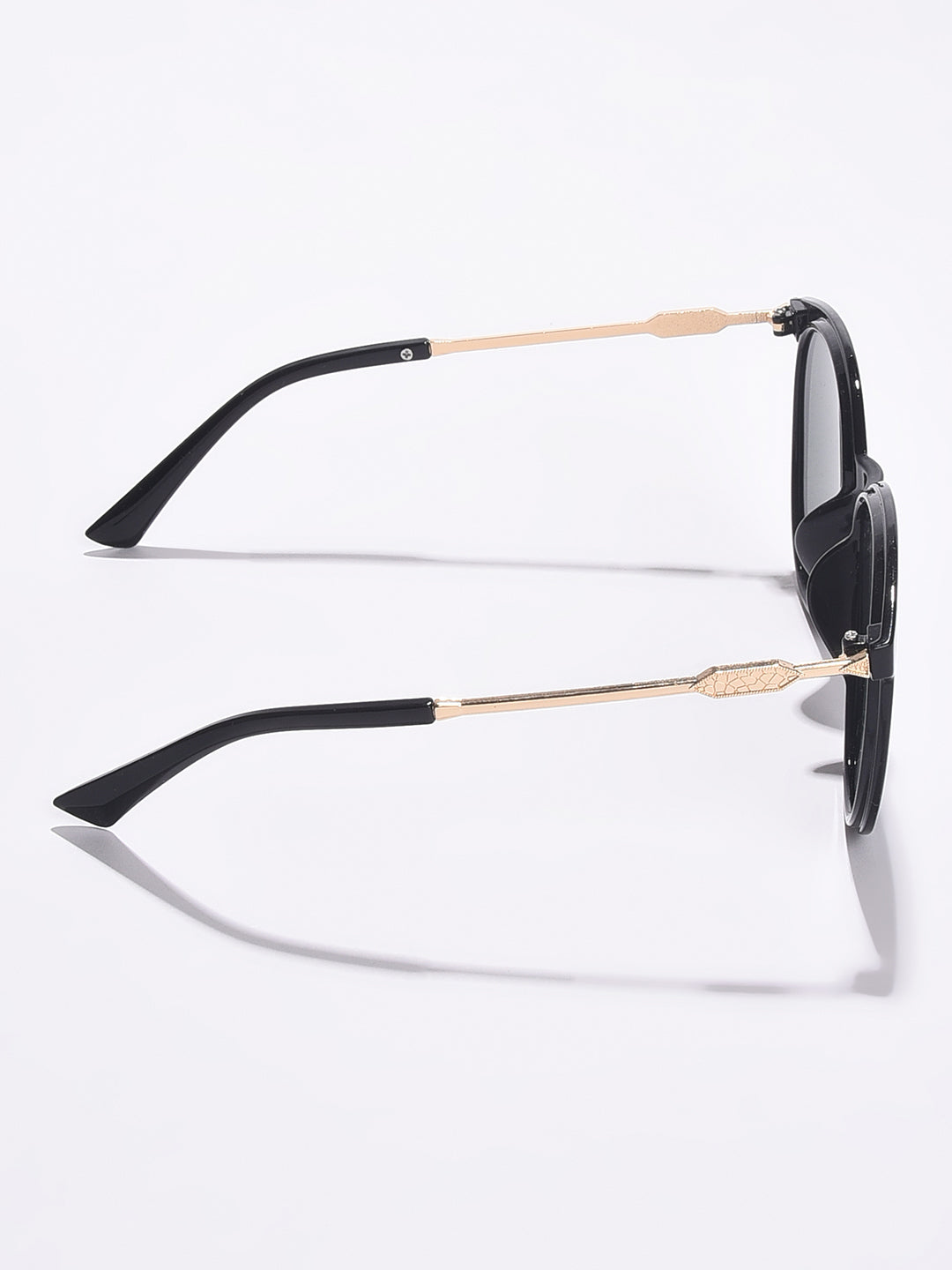 WOMEN BLACK LENS BLACK BUTTERFLY SUNGLASSES