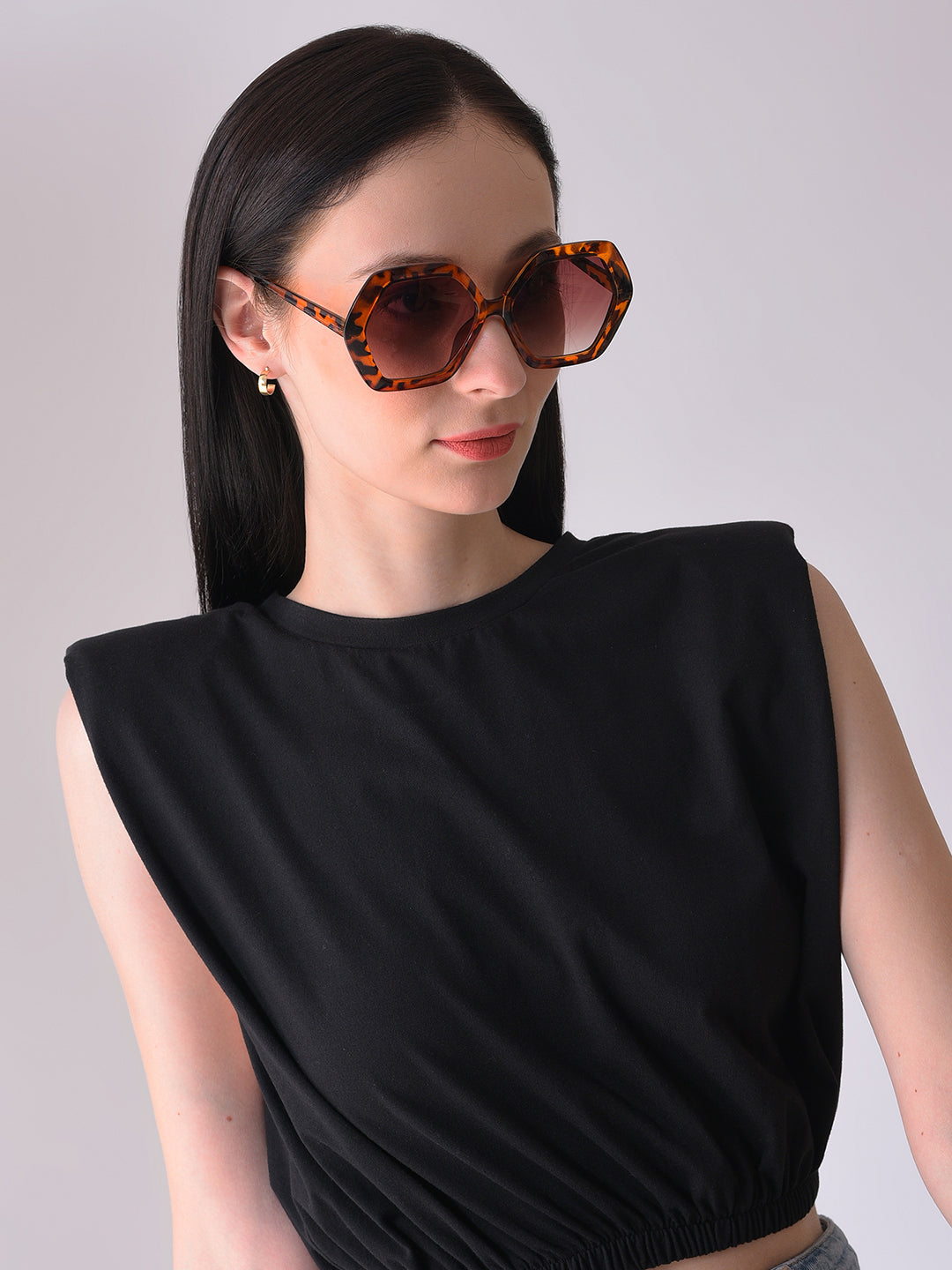 Brown Lens Brown Wayfarer Sunglasses