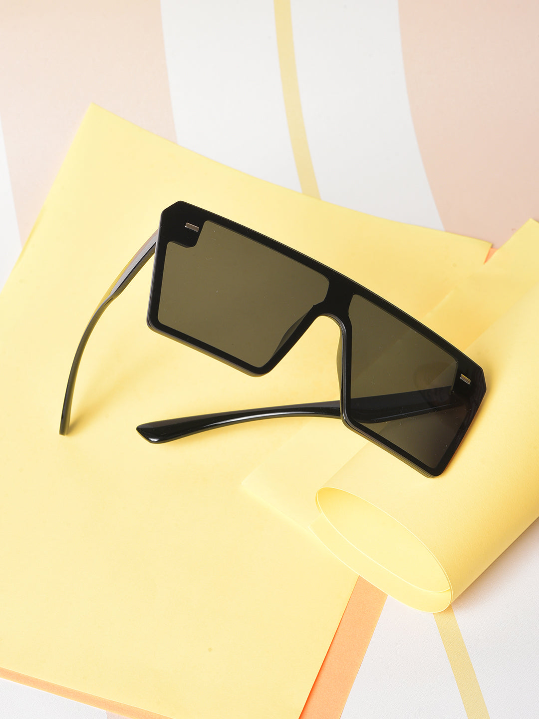 Black Lens Black Oversized Sunglasses