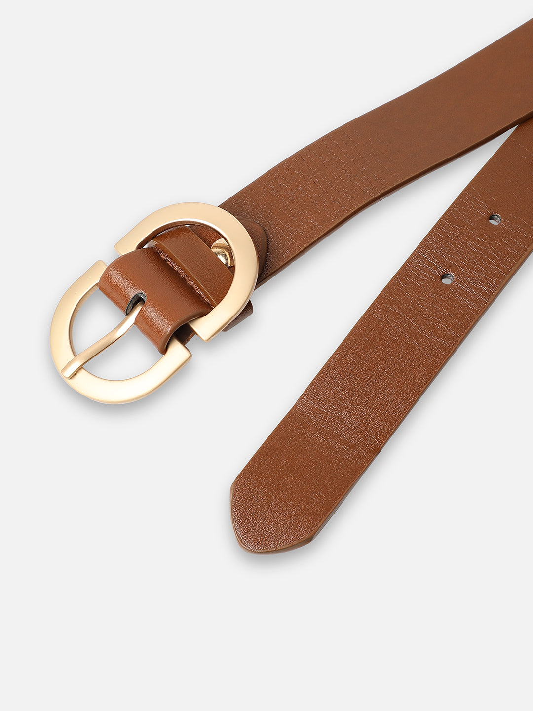 Women Brown Solid Waist Belt