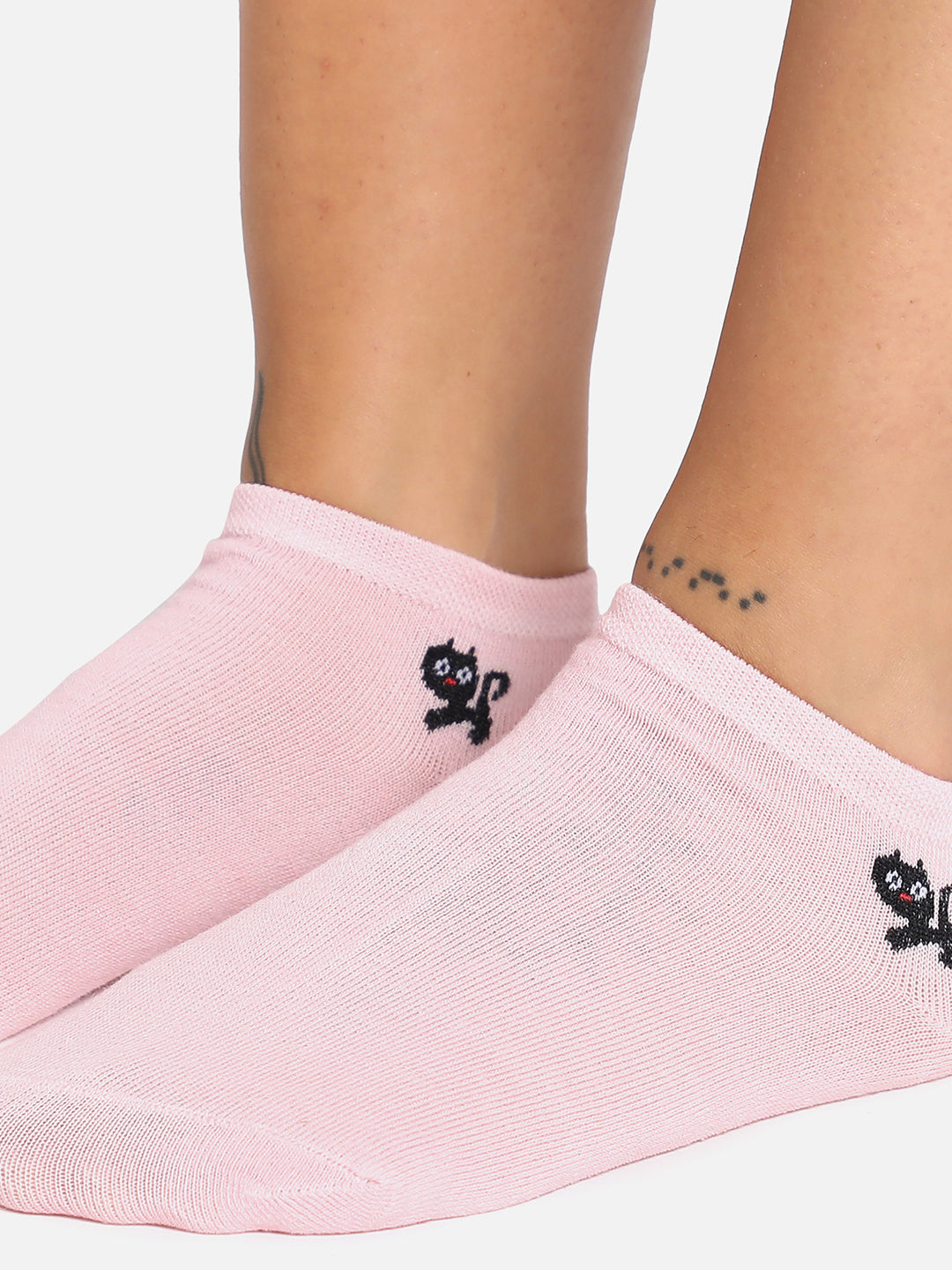 SET OF 3 CUTE SNKLE LENGTH SOCKS