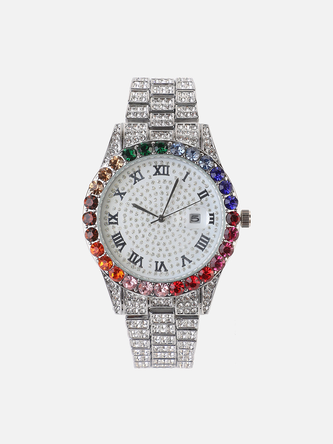 Aurora Silver Watch Combo