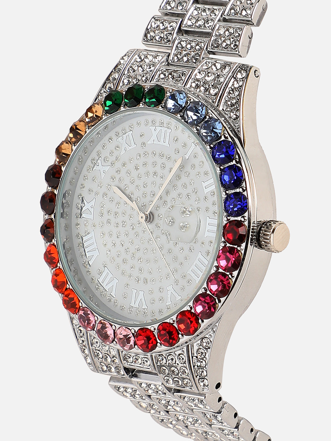 Aurora Silver Watch Combo