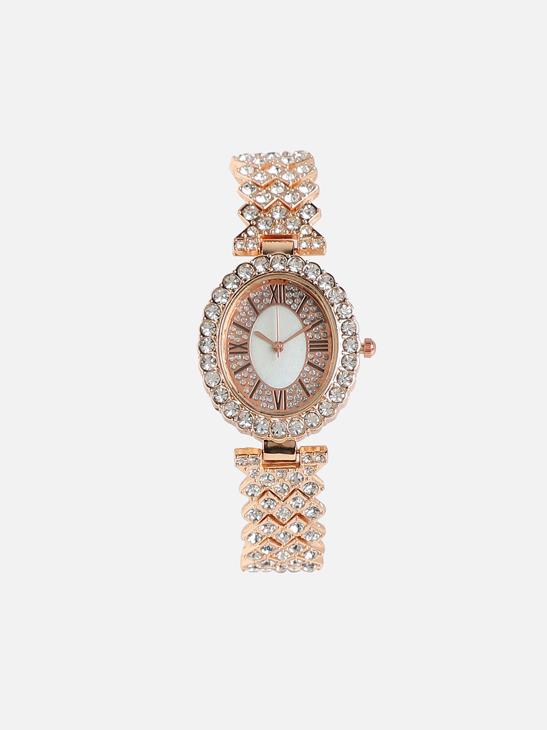 Shea Rose Gold Watch Combo