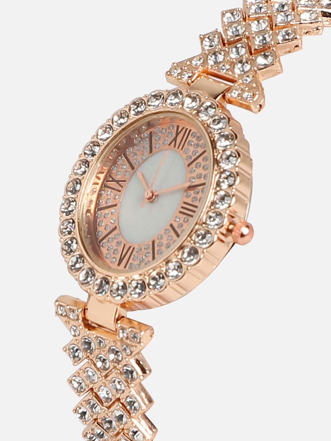 Shea Rose Gold Watch Combo