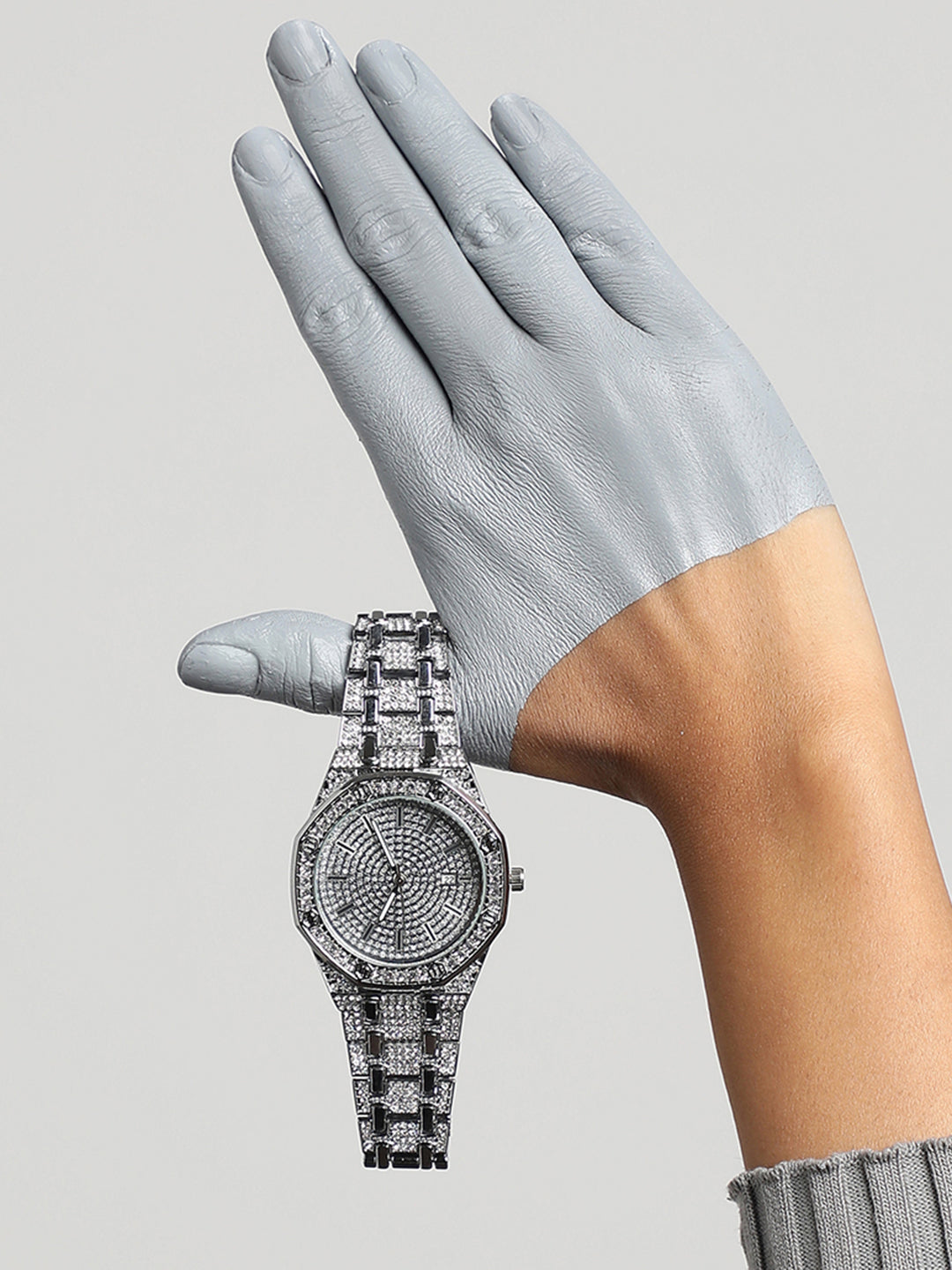 Nicola Silver Watch