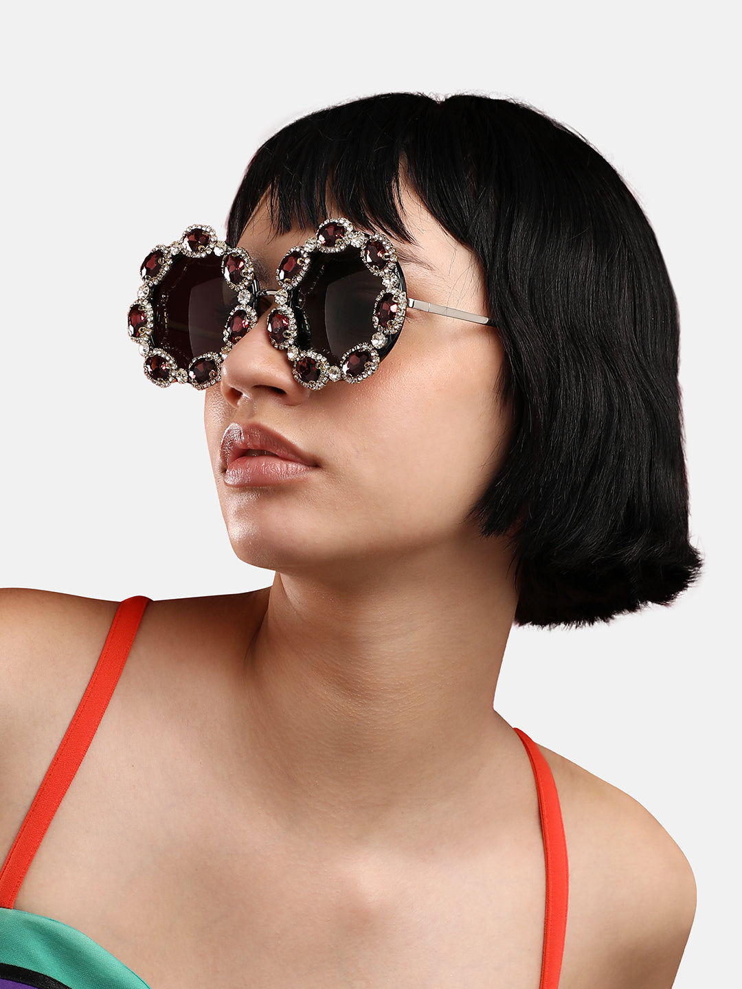 Silver-Plated Party Sunglass