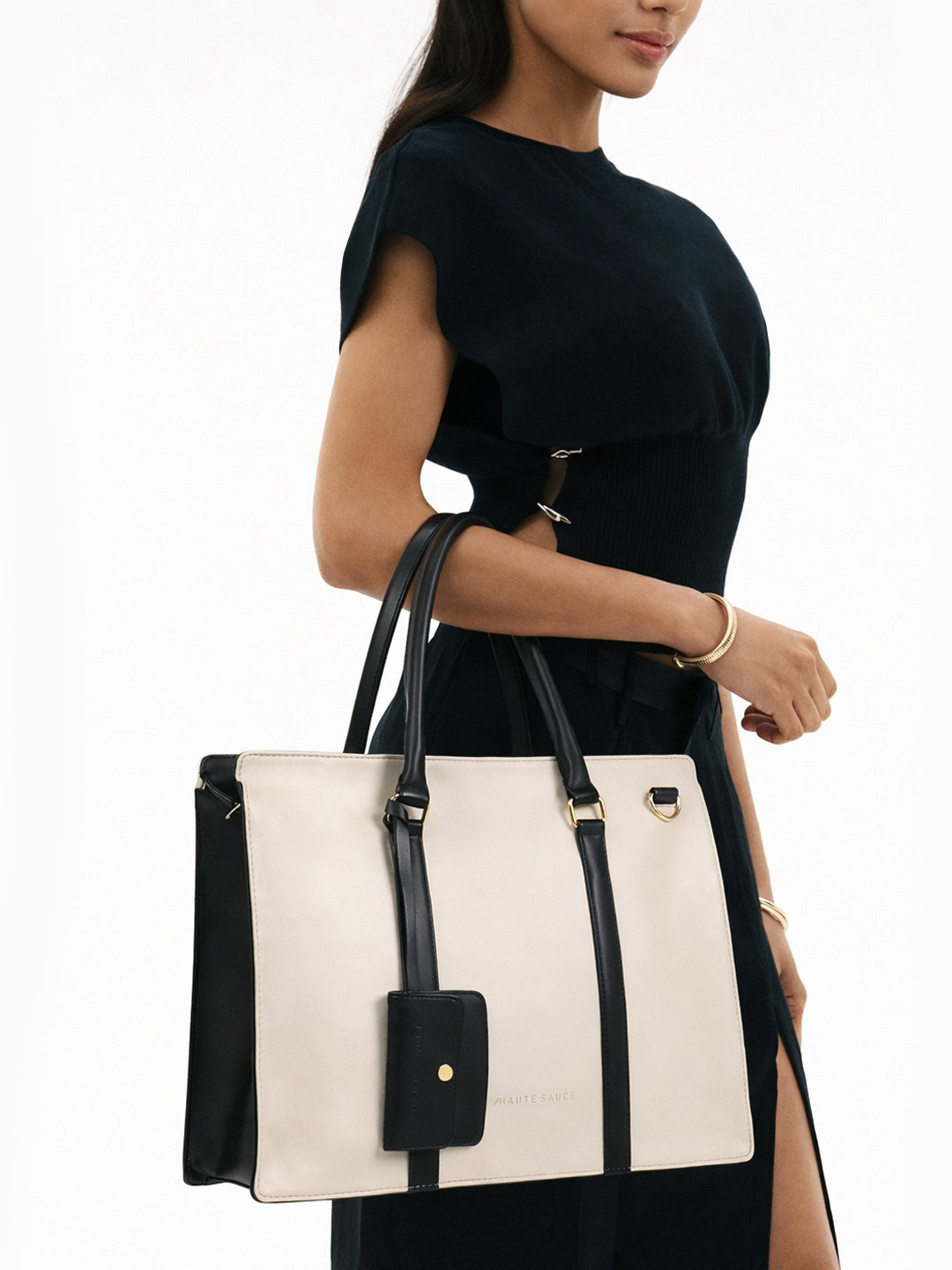 The Diurnal Tote Office Bag - Cream White