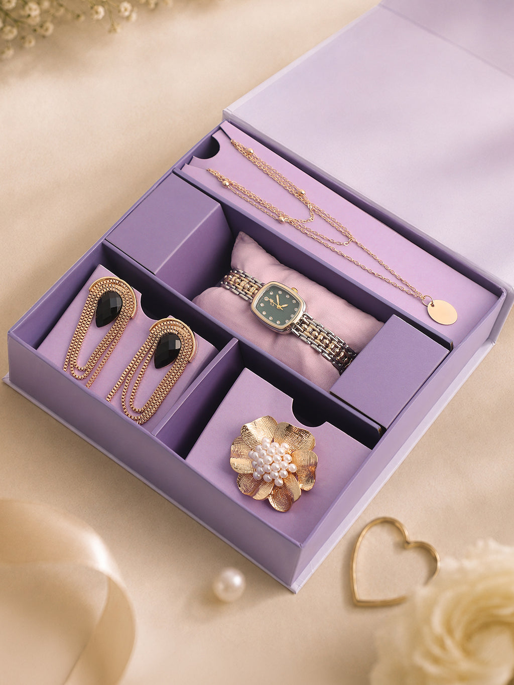 The Anniversary Edit - Watch + Jewellery Gift set